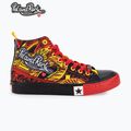 BIG STAR men's trainers SS174501 black/red/yellow 8