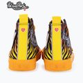 BIG STAR men's trainers SS174503 yellow/red 10
