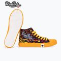 BIG STAR men's trainers SS174503 yellow/red 11