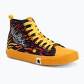 BIG STAR men's trainers SS174503 yellow/red 2