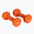 Meteor dumbbells 2 x 1 kg orange 30182 2