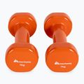Meteor dumbbells 2 x 1 kg orange 30182 3