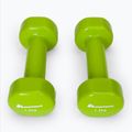 Meteor dumbbells 2 x 1.5 kg green 30183 3