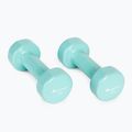 Meteor dumbbells 2 x 2 kg mint 30184 2