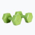 Meteor bitumen dumbbells 2 x 3 kg green 30167