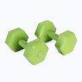 Meteor bitumen dumbbells 2 x 3 kg green 30167 2