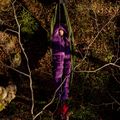Sleeping bag AURA AR 300 195 cm purple 12