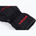 Children's ski gloves Viking Kevin Ski dark red 6