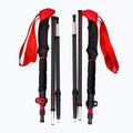 Viking Spider ski poles black/red 6