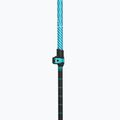 Trekking poles Viking Shiva black/turquoise 4