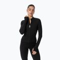 Women's training sweatshirt Cardio Bunny Zipper Blouse black
