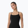 Women's training shirt Cardio Bunny With Built-in Black bra