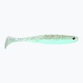 DRAGON V-Lures Aggressor Pro 2 piece glow black glitter rubber lure CHE-AG50D-15-050