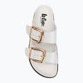 Women's slides Lee Cooper LCW-26-35-4460LA white 5