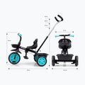 Three-wheeled balance bike Milly Mally Axel black 10
