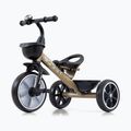Three-wheeled balance bike Milly Mally Bobby golden