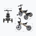 Three-wheeled balance bike Milly Mally Bobby golden 13