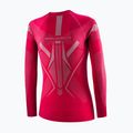 Women's thermal sweatshirt Brubeck Dry raspberry/gray 4