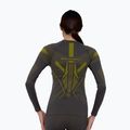 Women's thermal sweatshirt Brubeck Dry gray/lime 2