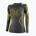 Women's thermal sweatshirt Brubeck Dry gray/lime 3