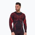 Men's thermal sweatshirt Brubeck Dry black/red