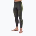 Men's thermal trousers Brubeck Dry graphite/lime
