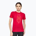 Women's thermal T-shirt Brubeck Outdoor Wool Pro raspberry