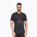 Men's thermal T-shirt Brubeck Outdoor Wool Pro black