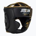 Boxing helmet StormCloud Lynx black/gold