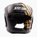 Boxing helmet StormCloud Lynx black/gold