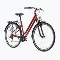 City bike KROSS Sentio 1.0 ruby/grey/shine 2