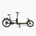 Electric bike KROSS E-Cargo Space Platform el. green/white/shine