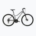 Women's city bike KROSS Move 2.0 W graphite/silver/shine