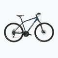 Men's city bike KROSS Move 2.0 turquoise/silver/shine