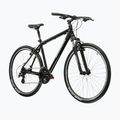 Men's city bike KROSS Move 1.0 black/silver/shine 2