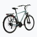 Men's trekking bike KROSS Trans 3.0 green/silver/shine 3