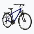 Men's trekking bike KROSS Trans 1.0 navy/silver/shine 2