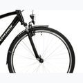 Men's trekking bike KROSS Trans 1.0 black/silver/shine 6