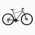 Cross bike KROSS Evado 3.0 grey/sea blue/shine