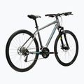 Cross bike KROSS Evado 3.0 grey/sea blue/shine 3