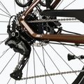 Men's trekking bike KROSS Trans 5.0 brown/silver/shine 8