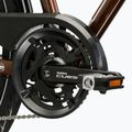 Men's trekking bike KROSS Trans 5.0 brown/silver/shine 9