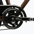 Men's trekking bike KROSS Trans 5.0 brown/silver/shine 10