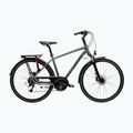 Men's trekking bike KROSS Trans 4.0 grey/black/matte