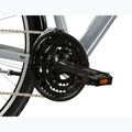 Men's trekking bike KROSS Trans 1.0 grey/black/shine 8