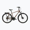 Trekking bike KROSS Trans 5.0 brown/silver/shine