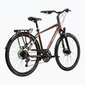 Trekking bike KROSS Trans 5.0 brown/silver/shine 3