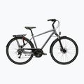 Men's trekking bike KROSS Trans 4.0 grey/black/matte