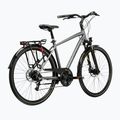 Men's trekking bike KROSS Trans 4.0 grey/black/matte 3