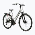 Women's trekking bike KROSS Trans 3.0 W silver/grey/shine 2